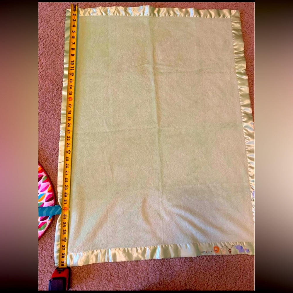 Jungle friends baby receiving blanket